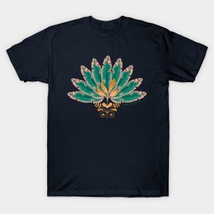 Art Deco Leaf Fan T-Shirt